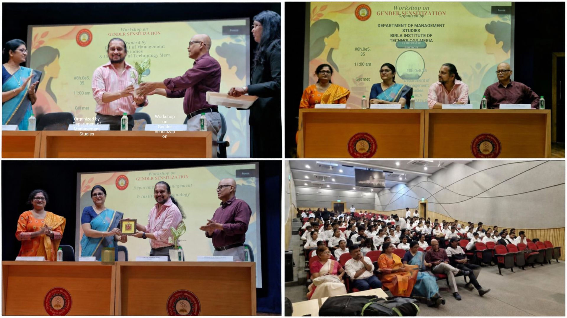 BIT Mesra Organizes Gender Sensitization